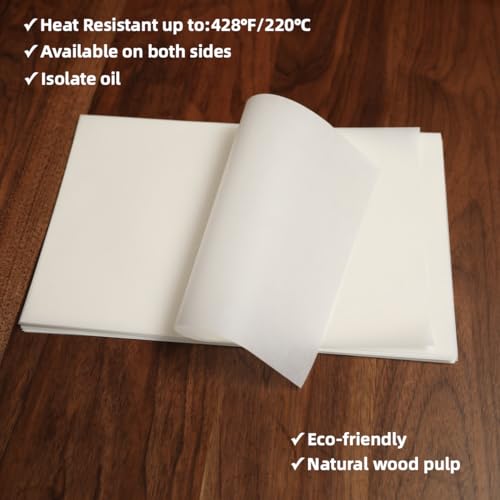 16x24" Commercial Baking Parchment Paper 2000 Bulk Sheet Industrial Grade - color: White, size: 15.8"×23.6" (40×60cm) - 2000 sheets