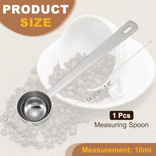 uxcell Measuring Spoon 10ml for Cooking Baking Silver - color: Silver, size: 10ml