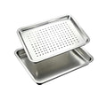 17.5" Half Sheet Baking Pan and Perforated Crisping Tray Set