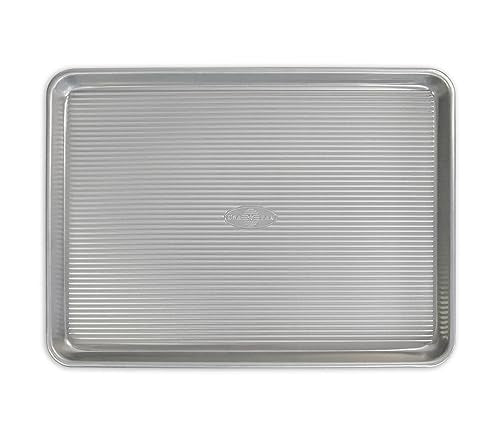 USA Pan Bakeware Nonstick Half Sheet Pan, Baking Sheet, Aluminized Steel - size: Half Sheet, style: Single