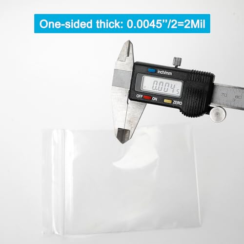 9''x 12'', (Pack of 100) 2 mil Thick Clear Plastic Reclosable Zip Poly Bags with Resealable Lock Seal Zipper for Photo, Jewelry, Bakery, Treats, Travel, Storage, Packaging & Shipping… - size: 9" x 12"