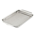 Hestan Provisions OvenBond Quarter Sheet Pan with Rack, Stainless Steel - size: Quarter – 9x12 inch