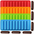 10 Cavity Finger Silicone Chocolate Molds Set Of 4