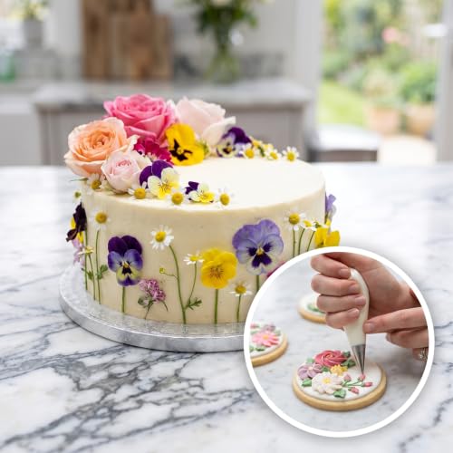 8PCS Stainless Steel Cake Decorating Tip, Large Piping Tip Set