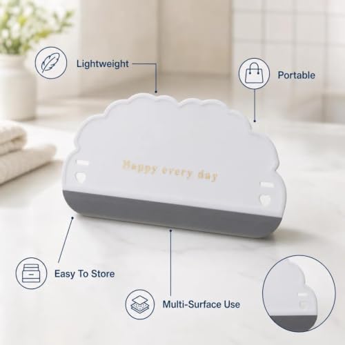 Clear Acrylic Cake Scraper, Icing Smoother for Decorating