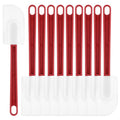 cobee 10 Pcs Silicone Spatulas Set, Silicone Scraper Spatula