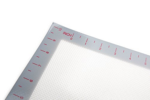 Fox Run Non-Stick Baking Mat, Silicone, 11.75-Inch x 16.5-Inch - size: 16.5"L x 11.8"W