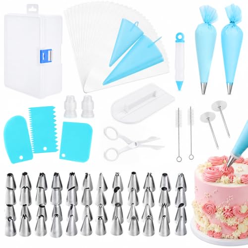 82 pcs Cake Decorating Kit,Baking Supplies Tools,
