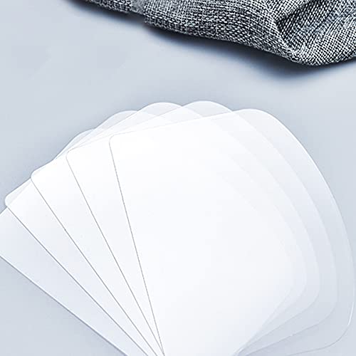 Woohome 25 PCS Transparent Cake Cream Scraper Plastic Cake Scraper Clear Icing Comb Contour Set for Bread Pastry Cake Decorating Supplies DIY Kitchen Bakery Baking Tool - color: 25 PCS