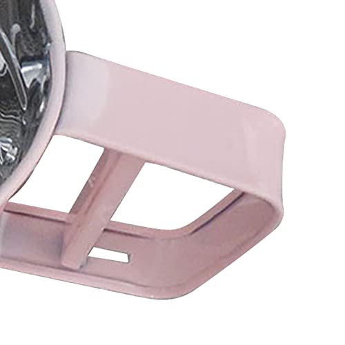 Flour Sifter, Mesh Fine Mesh Strainers Flour Sieve, Stainless Steel Handheld Baking Sieve with Fine Workmanship, for Baking Cooking Kitchen for Quick Sifting (Pink) - color: Pink