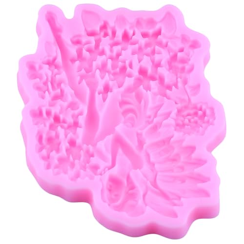 Fairy Angels Silicone Mold Flower Fairy Fondant Molds Set Of 4