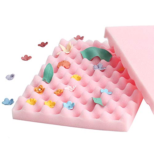 2Pcs Fondant Sugar Flower Drying Wavy Foam Mat