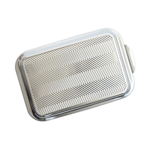 Nordic Ware 9x13 with Prism Metal Lid - size: 1 Pack, style: 9 x 13 with Prism Lid