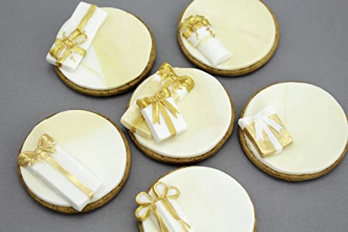 Katy Sue 'Presents' Silicone Mold for Cake Decorating & Crafts - size: Presents 55 to 33 mms tall