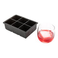 Restaurantware 2 In Cube Silicone Ice Mold, 6 Cavities, 1 Count - size: 2" Cube - 6 Mold