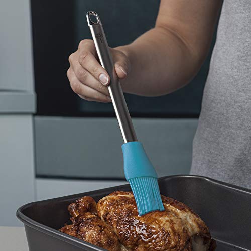 Zeal Pastry Brush, Aqua - color: Aqua