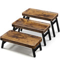 Cupcake Stand, 3 Tier Serving Tray, Foldable Tiered Tray Stand