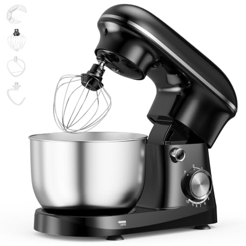 OLIXIS 4.2 Qt Stand Mixer, 10-Speed Tilt-Head Electric Mixer for Baking - size: 4.2 Quart