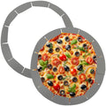 Adjustable Pie Crust Shields Baking Protectors, Silicone Cover Ring Fits 8-11.4 Inch Pies, Baking Pie Pizza Crust Shield Protector Cover for Edges (Grey-2pcs) - color: Grey-2pcs