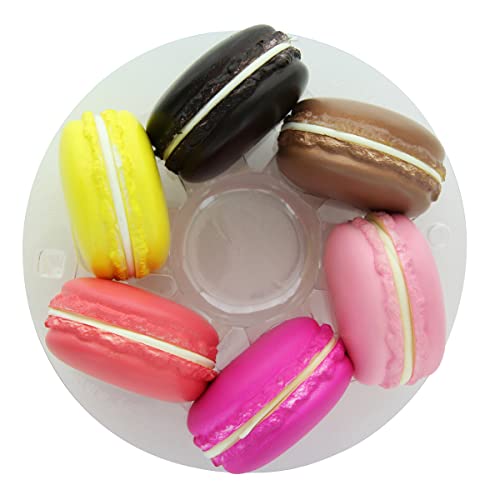PacknWood-PK210MACYNS7RD-macarons cookies-macaron storage case-small round plastic case-cookie boxes bulk - Round Macaron Insert- (5.1" x 0.8")- case of 150 - style: Case of 150