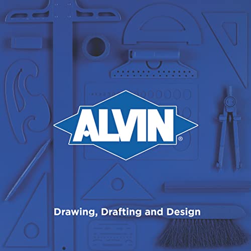 ALVIN TD1312, Electronic Controls Template, Design Tool for Students and Professionals Size: 3.75" x 8" x 0.03" - style: Electronic Controls Template