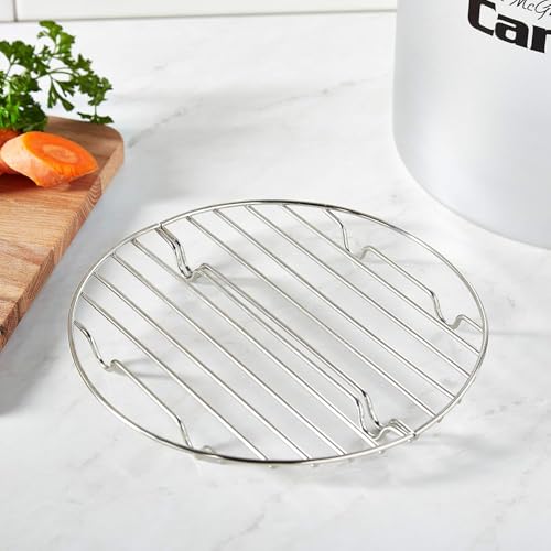 CanCooker Stainless Steel Steaming Rack | 2 Pack - style: 2 Round Racks
