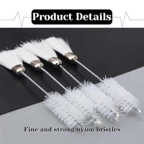 Cake Decorating Brushes, 10Pcs, Nylon Hard Bristle