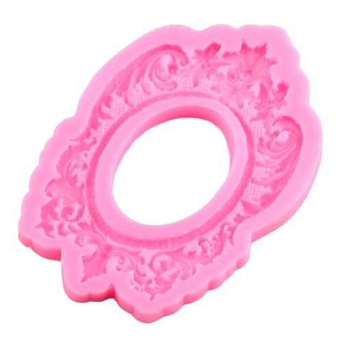 Mujiang Picture Frames Silicone Molds Photo Frame Fondant Mold Set Of 4 - color: Style F