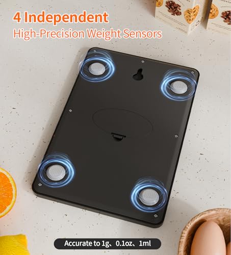 Food Scale -33lb Digital Kitchen Scale for Food Ounces Grams Rechargeable - size: Large