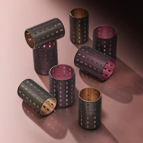 Fromm Thermalux Aluminum Core Professional Hair Rollers, 2" & 2.5", 8-Pack - size: 2" & 2.5"