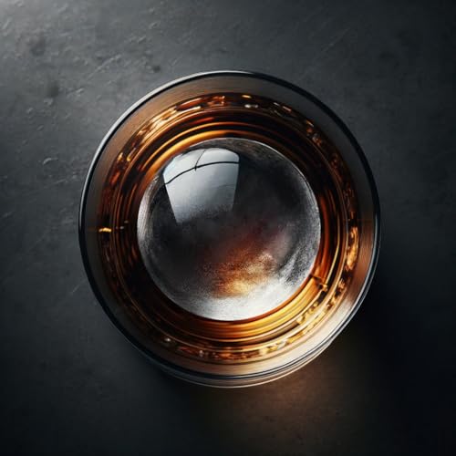 Clear Ice Maker Set, Crystal Ball & Cube Molds for Whiskey Cocktails - color: Ultra Clear Sphere X2