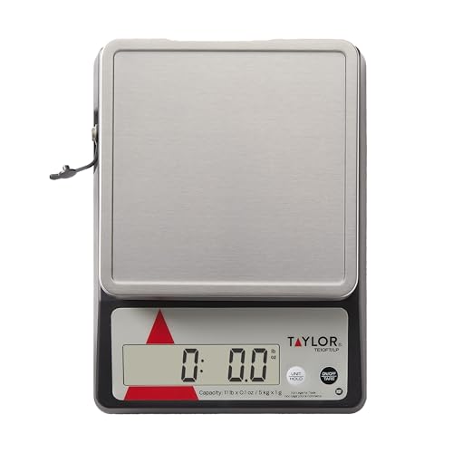 Taylor Digital Kitchen Food Scale 11 lb Max Capacity - size: standart
