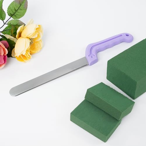 FLOFARE 14.2 Inch Floral Foam Knife Tool for Fresh & Artificial Flower Arrangement Cutting, Florist Supplies for DIYs, Arts, Crafts & Weddings, Cutter Tool - size: 14.2" Floral Knife
