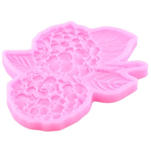 Hydrangea Flower Fondant Mold Flower Silicone Molds Set Of 2 - color: Style A