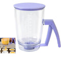 Pancake Batter Dispenser with Squeeze Handle, Purple