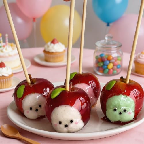 3D Apple Silicone Mold for Baking Mousse Cake, 8-Cavity - color: White (Apple)