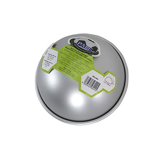 PME BALL063 Aluminum Ball/Hemisphere Pan, 6 x 3-Inch - size: 6 x 3-Inch