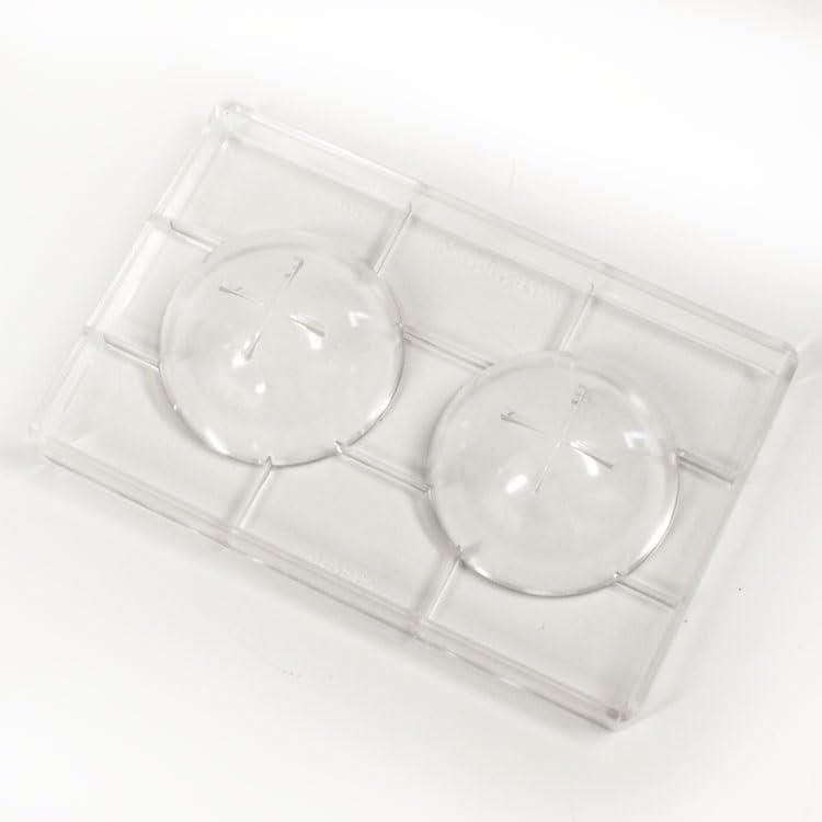 Martellato MA5002 Sphere Polycarbonate Mould, 100 mm, Transparent - size: 100 mm