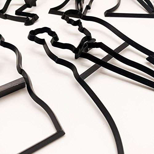 EORTA Set of 9 Fondant/Cookie Cutter Couples Silhouette Gumpaste Flowers Sugar Craft Mold Cake Decorating Tools for Husband and Wife, Wedding Birthday Valentine's Party, Bridegroom Bride Theme - size: Bridegroom and Bride