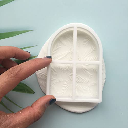 Flower Leaf Cookie Fondant Stamp Fondant Embosser Cookie Stamp (DESIGN 3) - color: DESIGN 3
