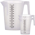 TCP Global 5 Liter (5000ml) Plastic Graduated Measuring and Mixing - size: 5000ml