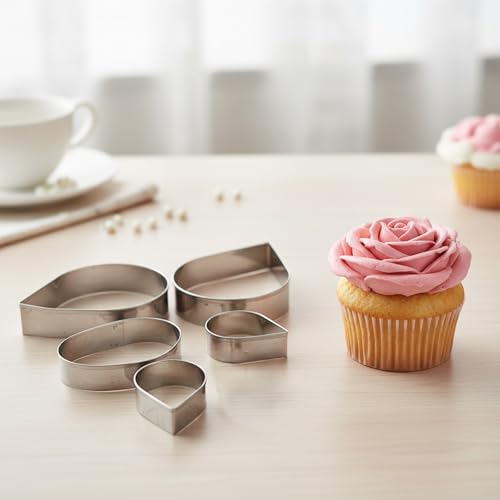 Raindrops Cookie Cutter Set, 2 Inch, 3 Inch, 4 Inch, 5 Inch