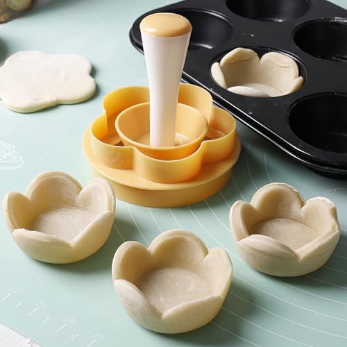 2 Pack Creative DIY Baking Mold Set Cupcake Press Donut Cutter Cookie Pastry Rice Ball Maker Non Stick Baking Tools