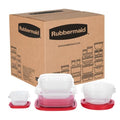 Rubbermaid EasyStore Square and Round Containers, 14-Piece Set, Food Storage Containers, Food Storage Containers with Lids - size: 14-Piece