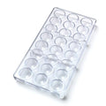 24-Cavity Polycarbonate Candy Chocolate Molds Food-Safe Plastic