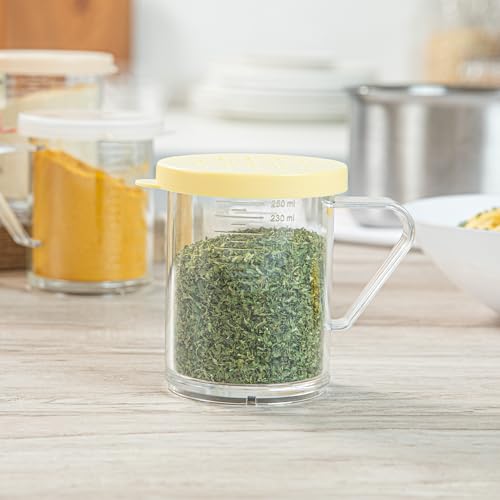 Restaurantware 10 oz Clear Polycarbonate Dredge Spice Shaker - style: Coarse