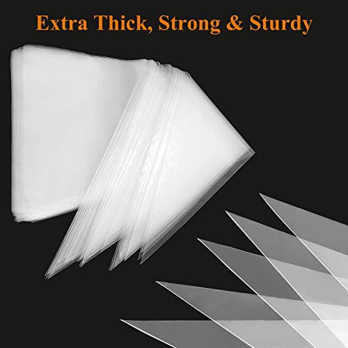 Extra Thick 100 Pack 18 Inch Disposable Piping Bag Pastry Icing Bag Cake Decorating Bags Large Size - size: 100 Pack 18 Inch Extra Thick