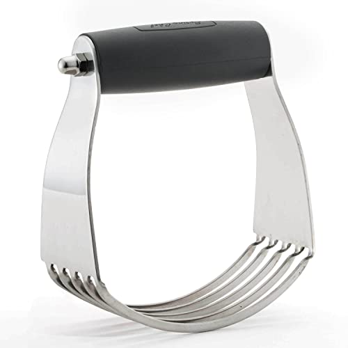 Spring Chef Medium Dough Blender Hand Tool - Durable Pastry Cutter - Black - color: Black, size: 3" Medium
