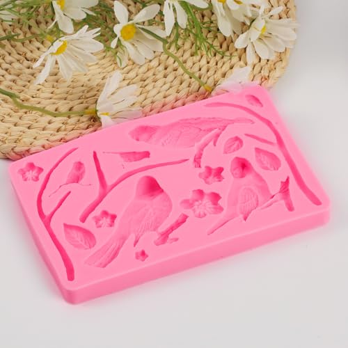 Magpie Cake Decoration Fondant Mold - color: Magpie Silicone Mold