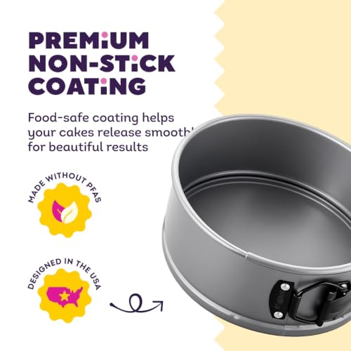 Wilton Everyday Non-Stick Springform Pan, Made Without PFAS, 6 in.